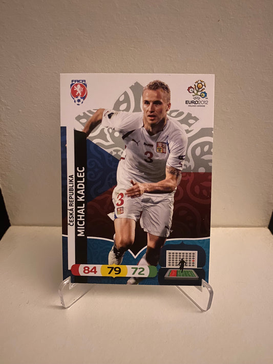 Fodbold kort Panini Adrenalyn XL UEFA EURO 2012 - Tjekkiet Michal Kadlec - Pokedexet