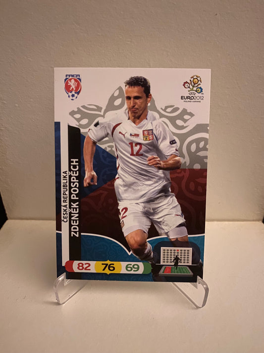 Fodbold kort Panini Adrenalyn XL UEFA EURO 2012 - Tjekkiet Zdenek Pospech - Pokedexet