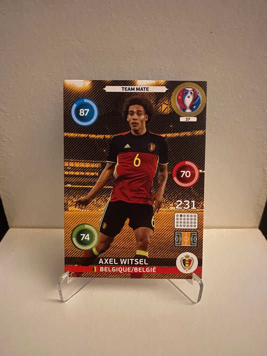 Fodbold kort Panini Adrenalyn XL UEFA EURO 2016 - Belgien Axel Witsel - Pokedexet