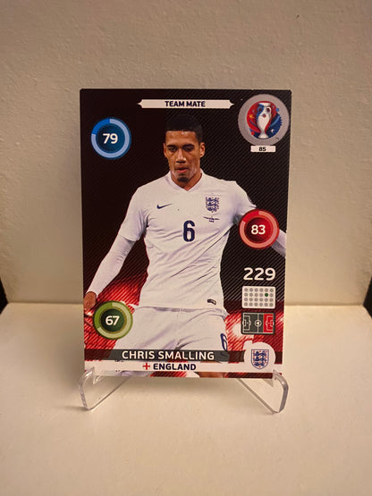 Fodbold kort Panini Adrenalyn XL UEFA EURO 2016 - England Chris Smalling - Pokedexet