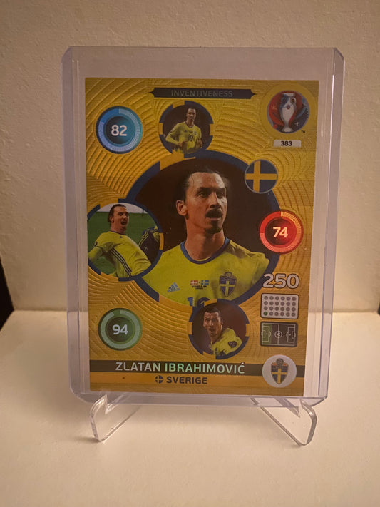 Panini Adrenalyn XL UEFA EURO 2016 - Sverige Zlatan Ibrahimovic Holofoil - Pokedexet