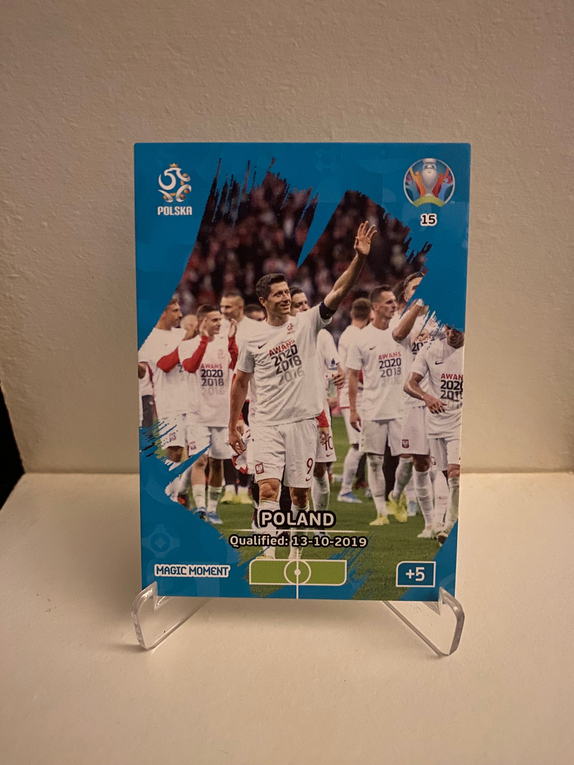 Fodbold kort Panini Adrenalyn XL UEFA EURO 2020 Bonus - Polen - Pokedexet