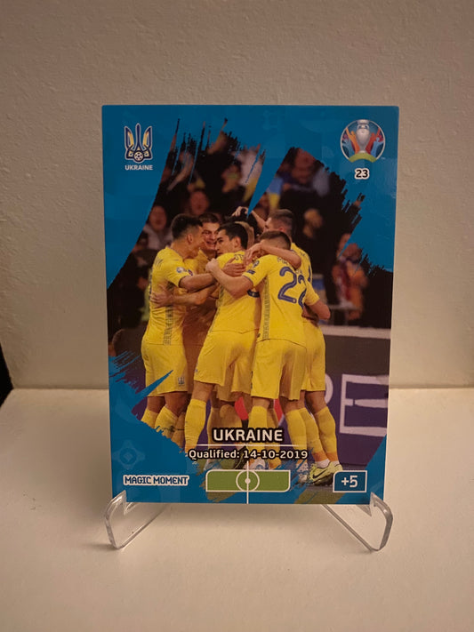 Fodbold kort Panini Adrenalyn XL UEFA EURO 2020 Bonus - Ukraine - Pokedexet