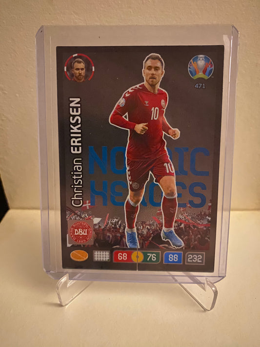 Panini Adrenalyn XL UEFA EURO 2020 Danmark Christian Eriksen Holofoil