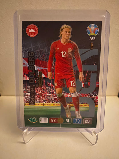 Panini Adrenalyn XL UEFA EURO 2020 - Danmark Kasper Dolberg Holofoil - Pokedexet