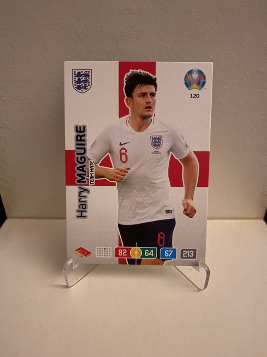 Fodbold kort Panini Adrenalyn XL UEFA EURO 2020 - England Harry Maguire - Pokedexet