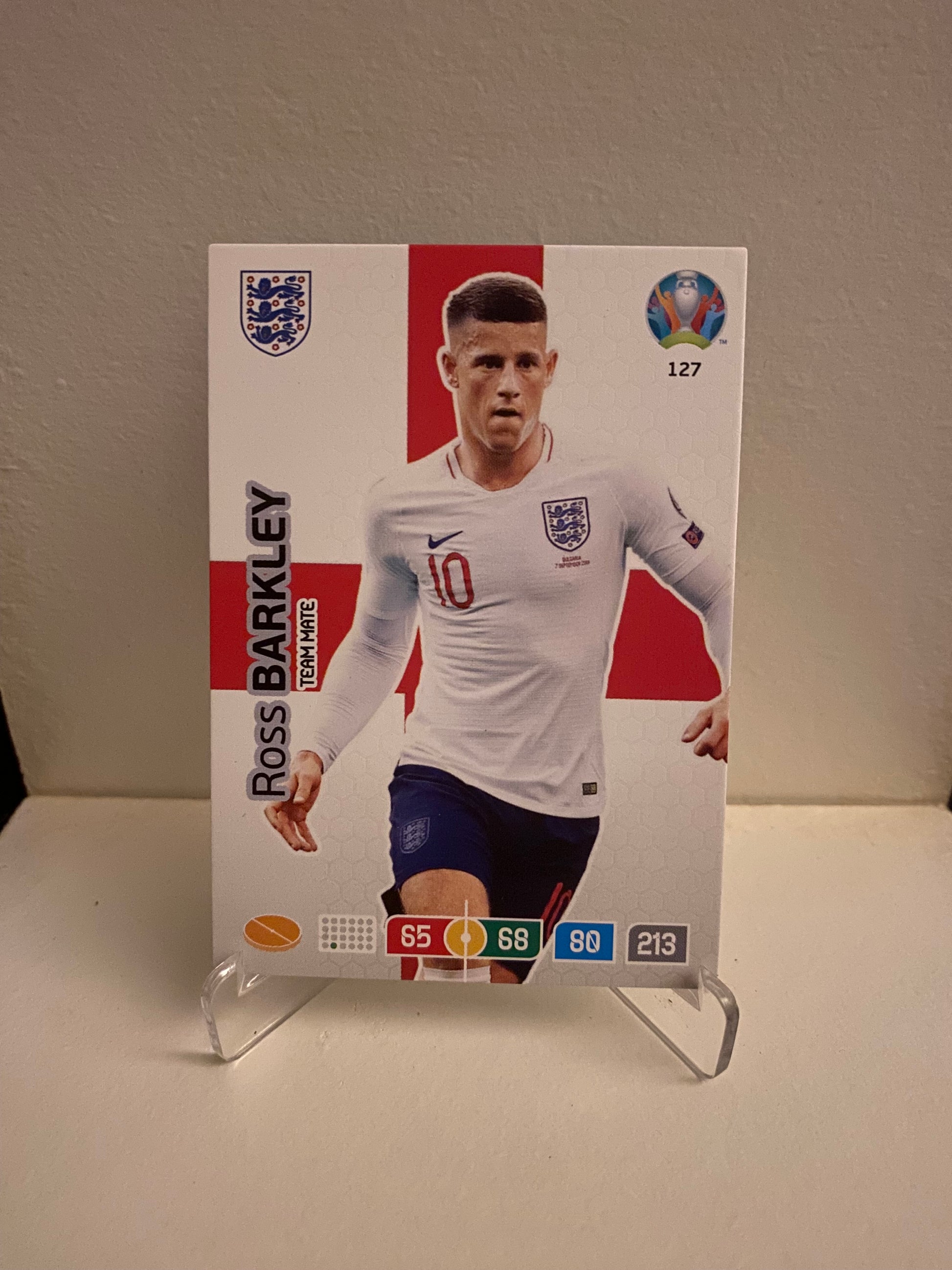 Fodbold kort Panini Adrenalyn XL UEFA EURO 2020 - England Ross Barkley - Pokedexet
