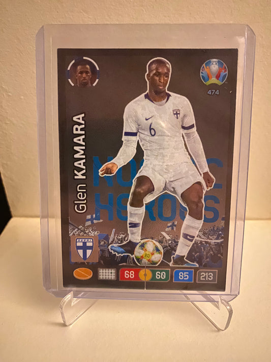 Panini Adrenalyn XL UEFA EURO 2020 Finland Glen Kamara Holofoil
