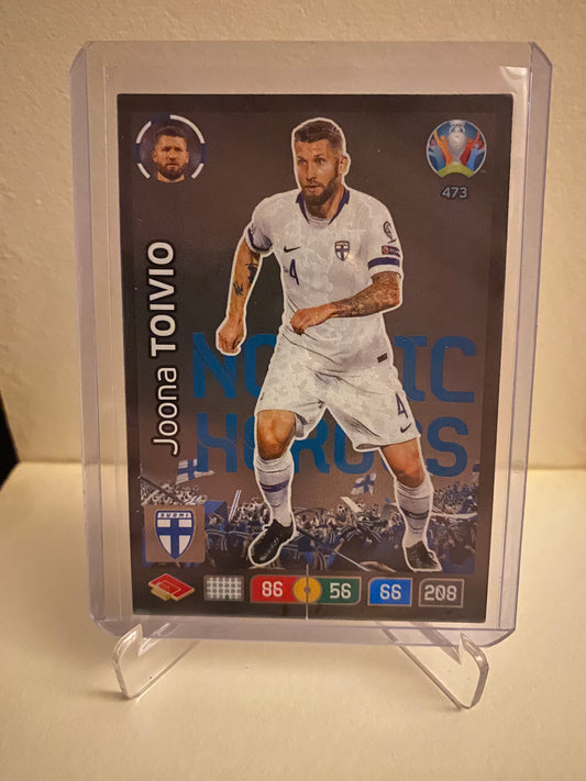 Panini Adrenalyn XL UEFA EURO 2020 Finland Joona Toivio Holofoil