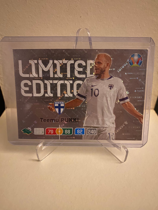 Panini Adrenalyn XL UEFA EURO 2020 Finland Teemu Pukki Holofoil