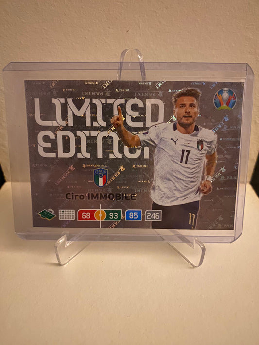 Panini Adrenalyn XL UEFA EURO 2020 Italien Ciro Immobile Holofoil