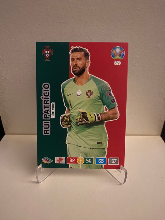 Fodbold kort Panini Adrenalyn XL UEFA EURO 2020 - Portugal Rui Patricio - Pokedexet