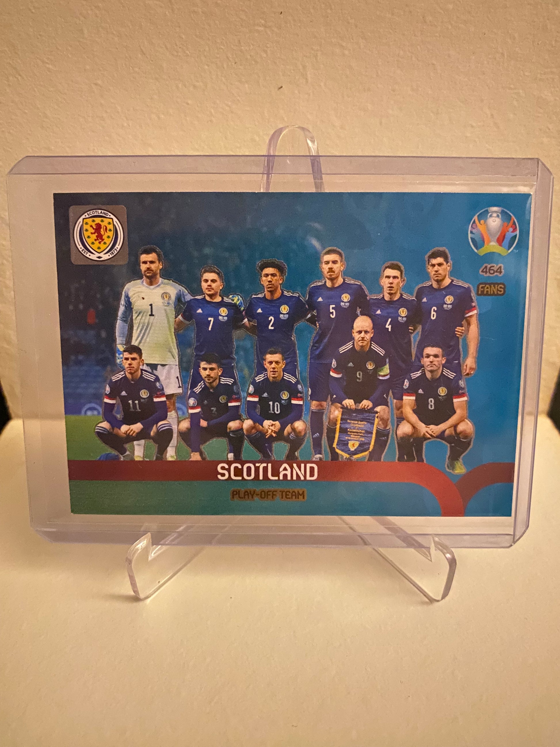 Panini Adrenalyn XL UEFA EURO 2020 - Skotland Slutspilshold Holofoil - Pokedexet