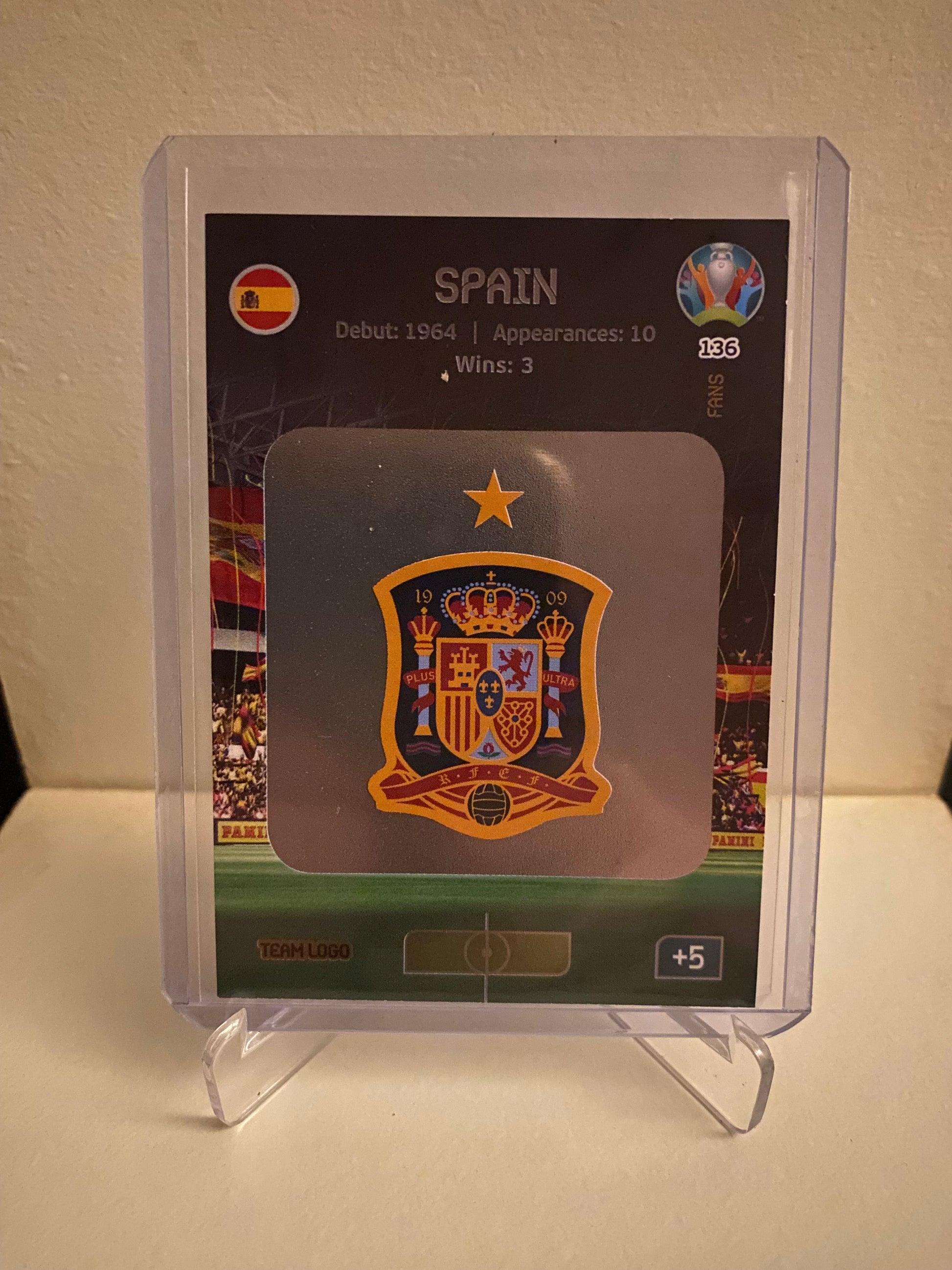 Panini Adrenalyn XL UEFA EURO 2020 - Spanien Emblem Holofoil - Pokedexet