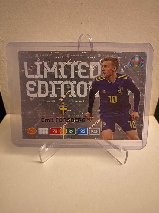 Panini Adrenalyn XL UEFA EURO 2020 Sverige Emil Forsberg Holofoil