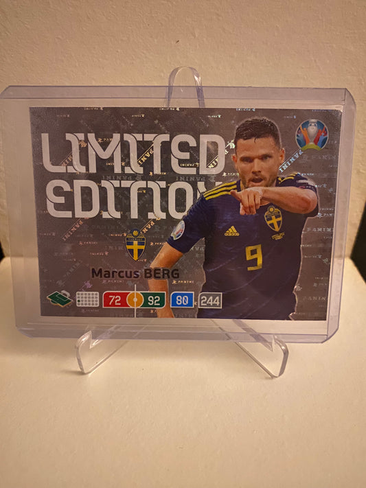 Panini Adrenalyn XL UEFA EURO 2020 Sverige Marcus Berg Holofoil