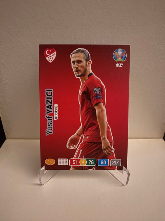 Fodbold kort Panini Adrenalyn XL UEFA EURO 2020 - Tyrkiet Yusuf Yazici - Pokedexet