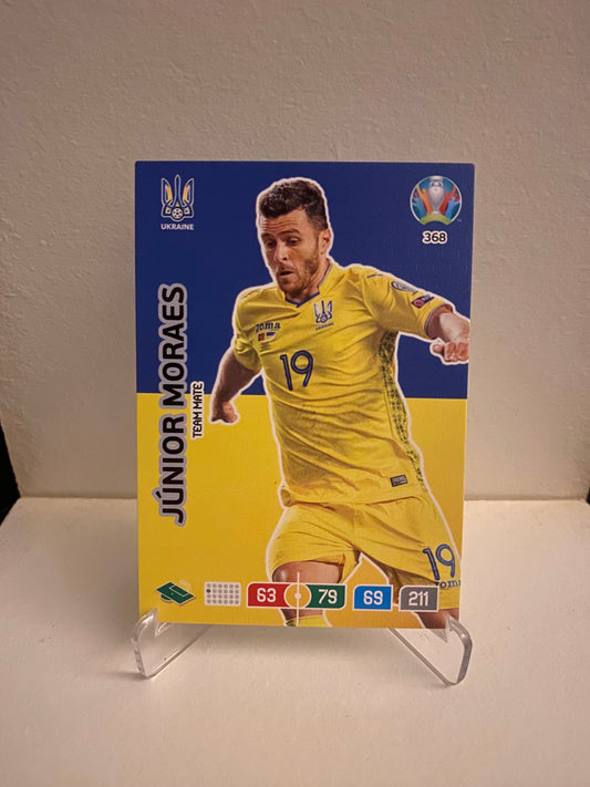 Fodbold kort Panini Adrenalyn XL UEFA EURO 2020 - Ukraine Junior Moraes - Pokedexet