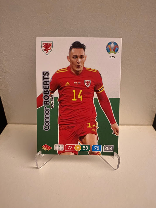 Fodbold kort Panini Adrenalyn XL UEFA EURO 2020 - Wales Connor Roberts - Pokedexet