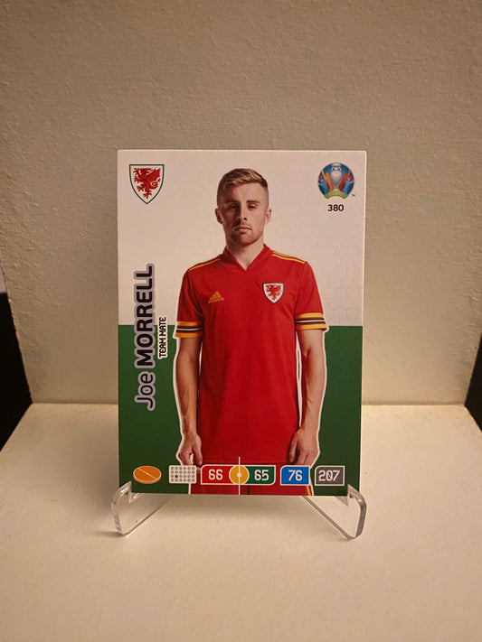 Fodbold kort Panini Adrenalyn XL UEFA EURO 2020 - Wales Joe Morrell - Pokedexet