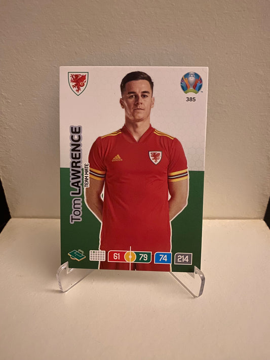 Fodbold kort Panini Adrenalyn XL UEFA EURO 2020 - Wales Tom Lawrence - Pokedexet