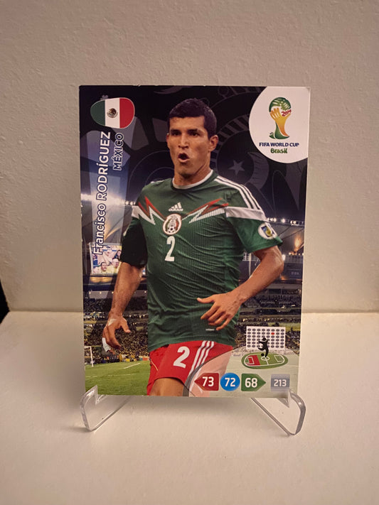 Panini Adrenalyn XL World Cup 2014 Mexico Francisco Rodriguez
