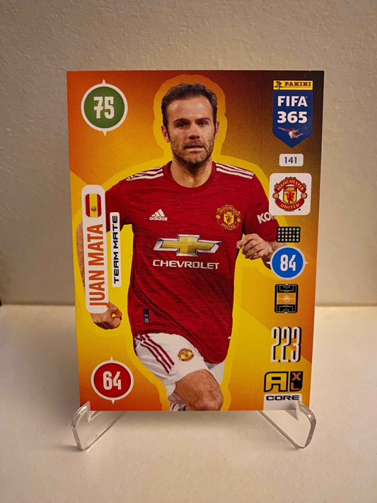 Panini FIFA 365 Adrenalyn XL 2020/2021 - Manchester United Juan Mata 141