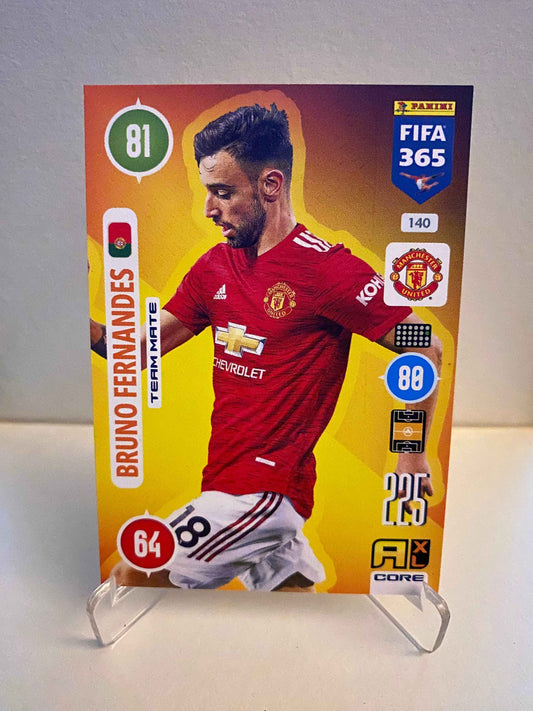 Panini FIFA 365 Adrenalyn XL 2020/2021 - Manchester United Bruno Fernandes 140