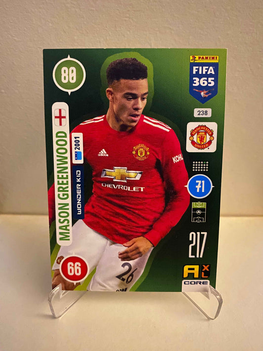 Panini FIFA 365 Adrenalyn XL 2020/2021 - Manchester United Mason Greenwood 238