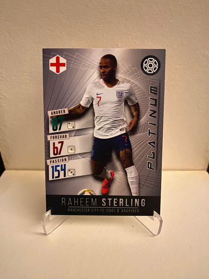 Fodbold kort Panini Family EURO 2020 - England Raheem Sterling - Pokedexet