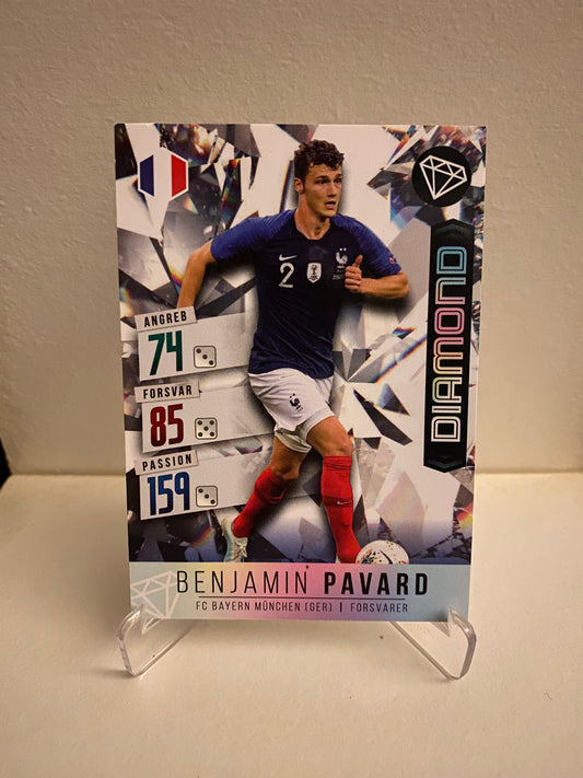 Fodbold kort Panini Family EURO 2020 - Frankrig Benjamin Pavard - Pokedexet