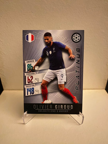 Fodbold kort Panini Family EURO 2020 - Frankrig Olivier Giroud - Pokedexet