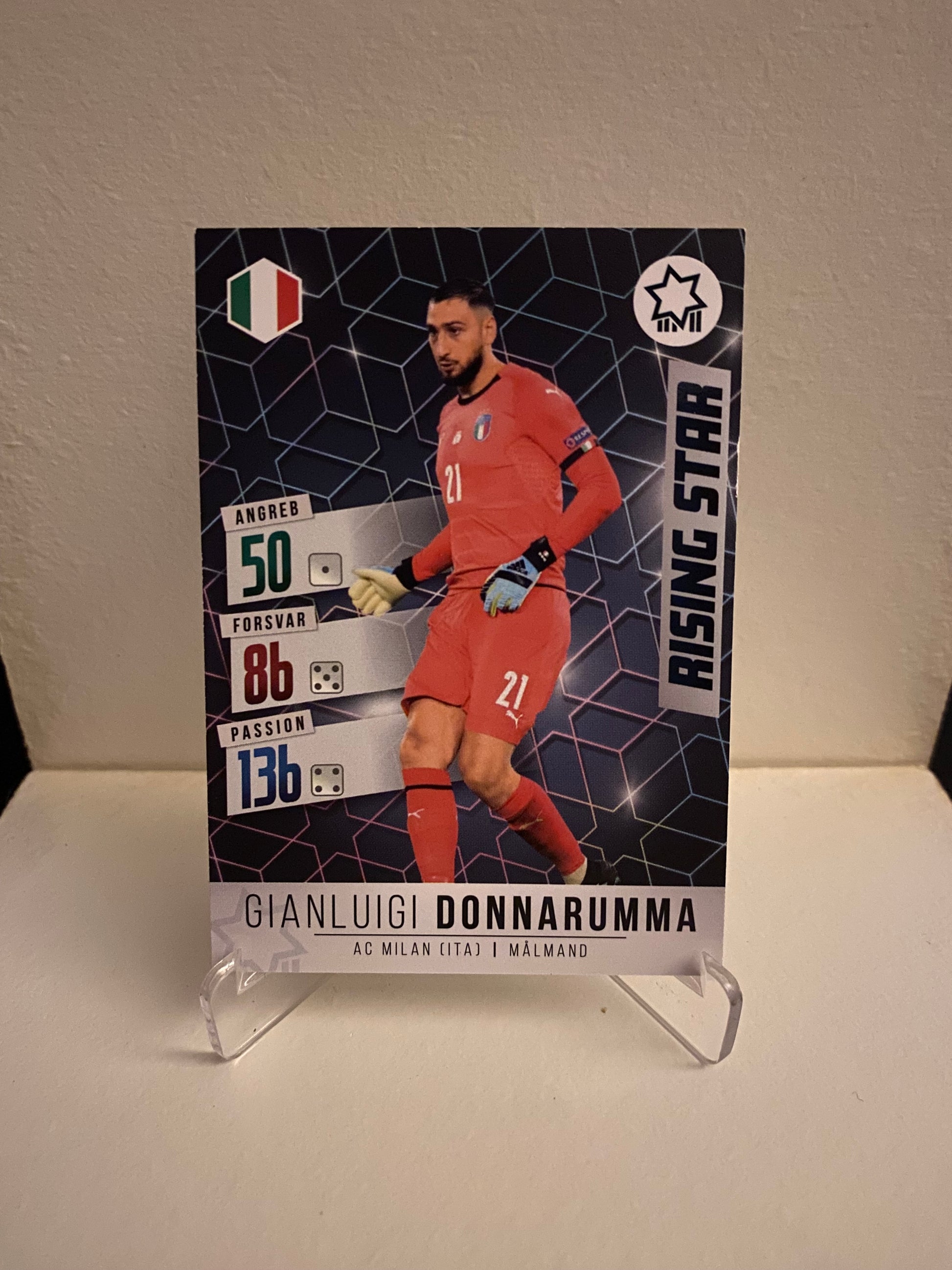 Fodbold kort Panini Family EURO 2020 - Italien Gianluigi Donnarumma - Pokedexet
