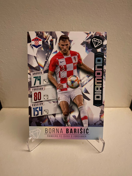 Fodbold kort Panini Family EURO 2020 - Kroatien Borna Barisic - Pokedexet