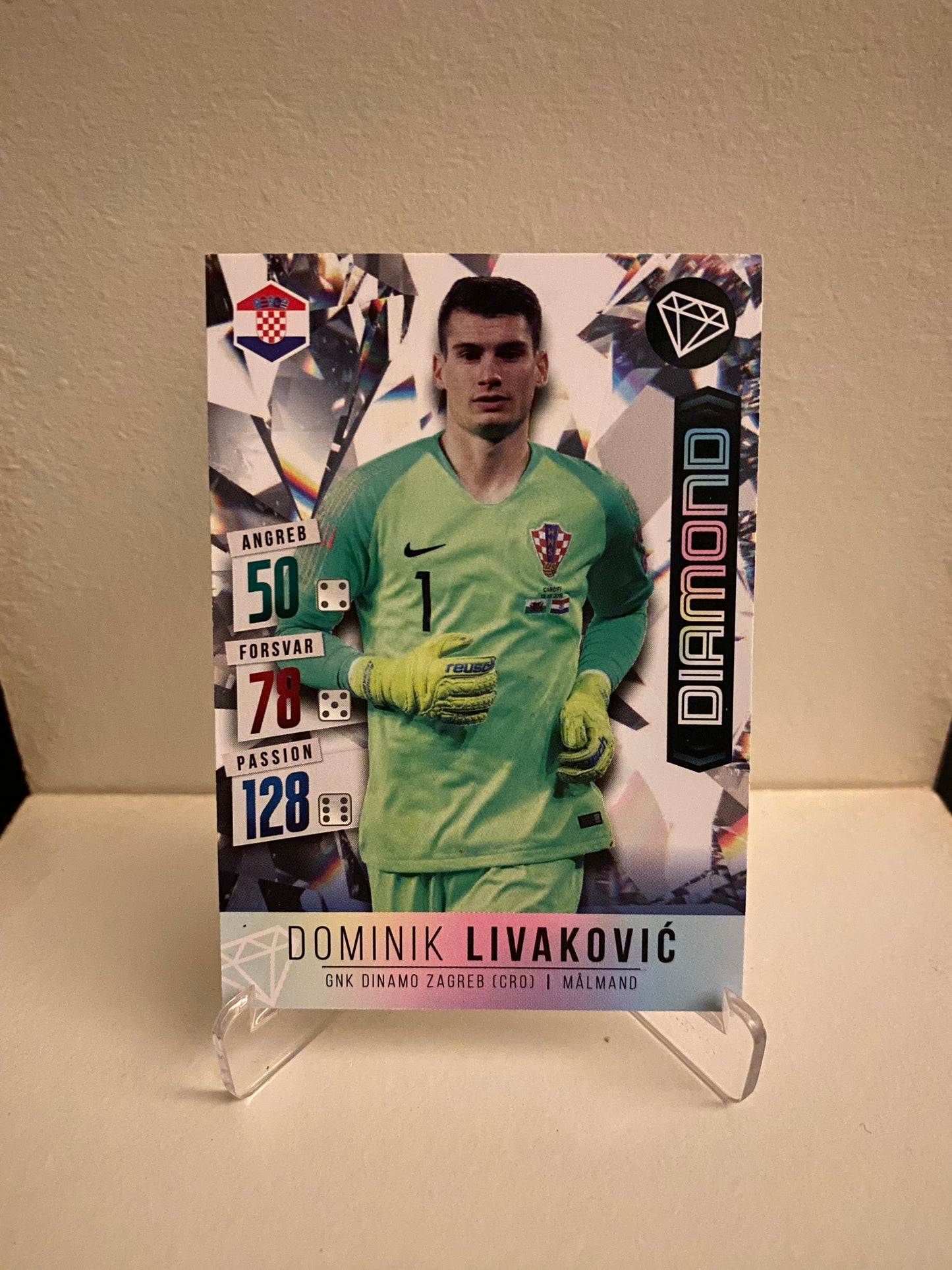 Fodbold kort Panini Family EURO 2020 - Kroatien Dominik Livakovic - Pokedexet
