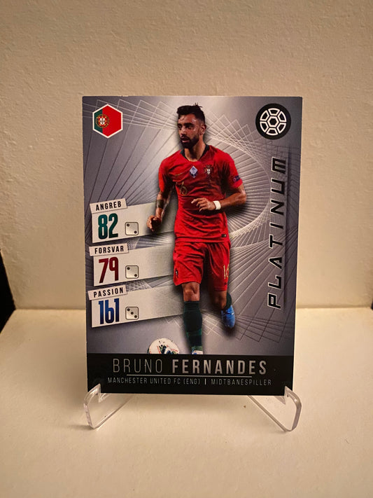 Fodbold kort Panini Family EURO 2020 - Portugal Bruno Fernandes - Pokedexet