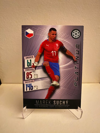 Fodbold kort Panini Family EURO 2020 - Tjekkiet Marek Suchy - Pokedexet