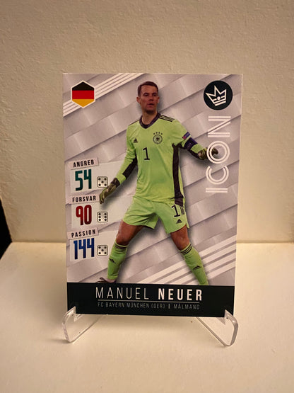 Fodbold kort Panini Family EURO 2020 - Tyskland Manuel Neuer - Pokedexet