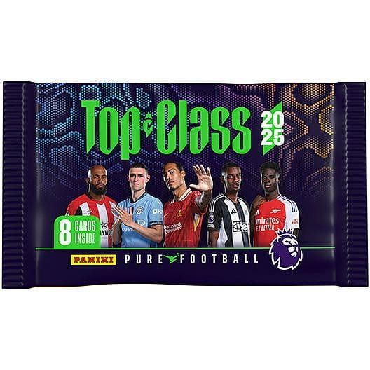 Panini Top Class Premier League 2025 Booster Pakke
