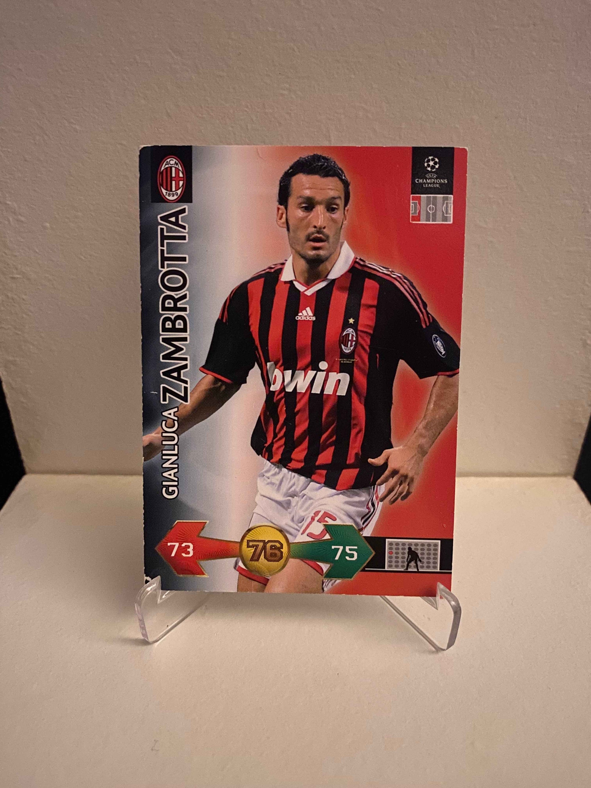 Panini UEFA Champions League 2009/2010 - AC Milan Gianluca Zambrotta