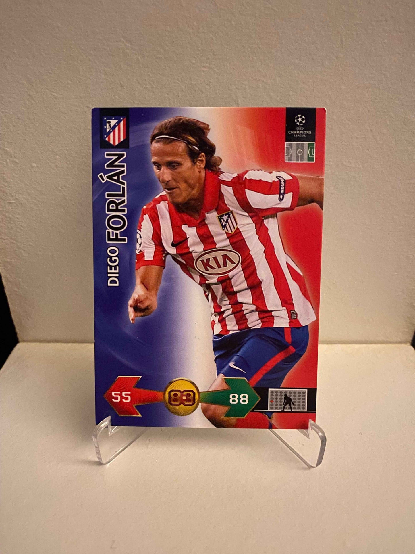 Panini UEFA Champions League 2009/2010 - Atletico Madrid Diego Forlan