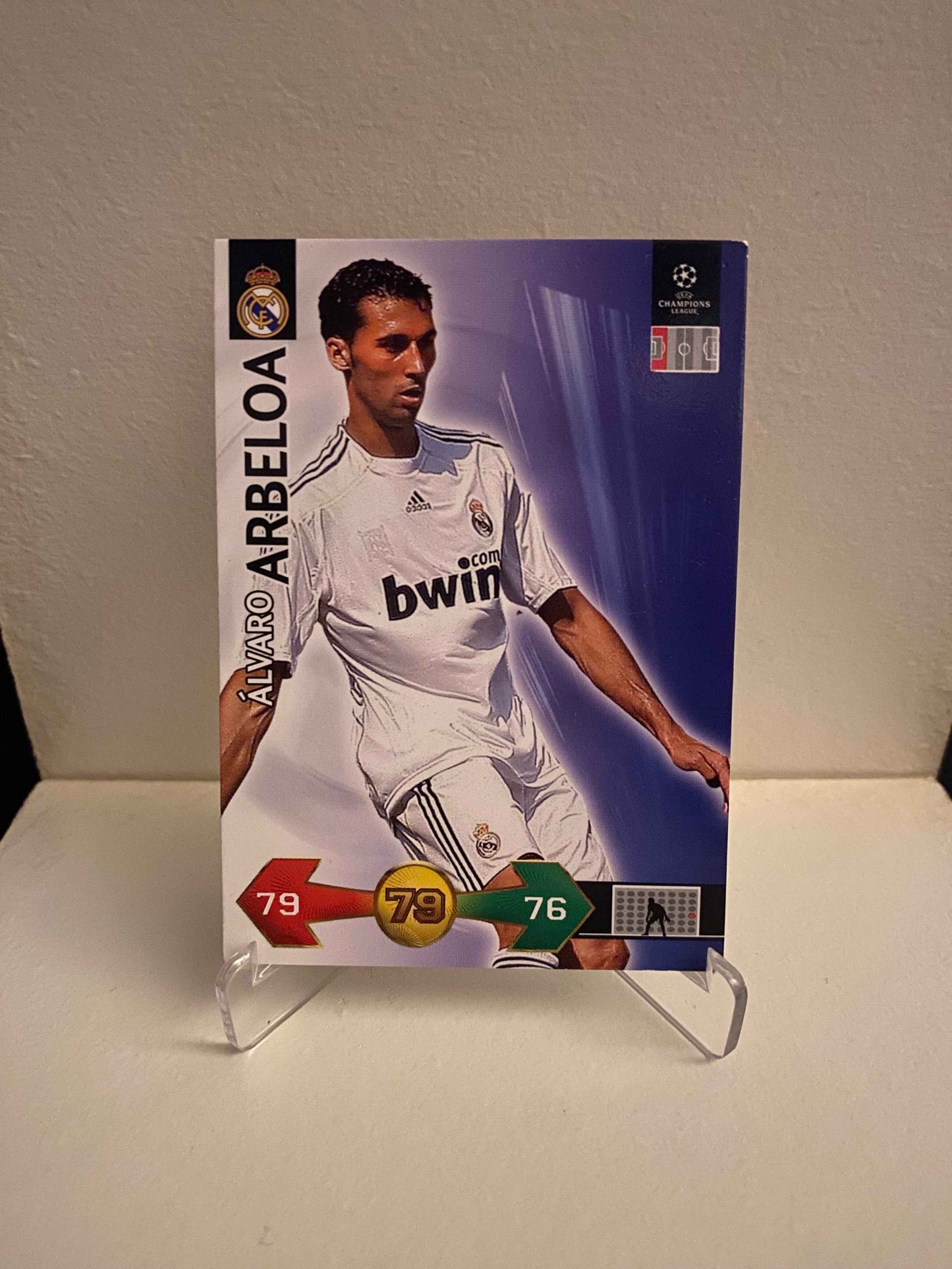 Panini UEFA Champions League 2009/2010 - Real Madrid Alvaro Arbeloa
