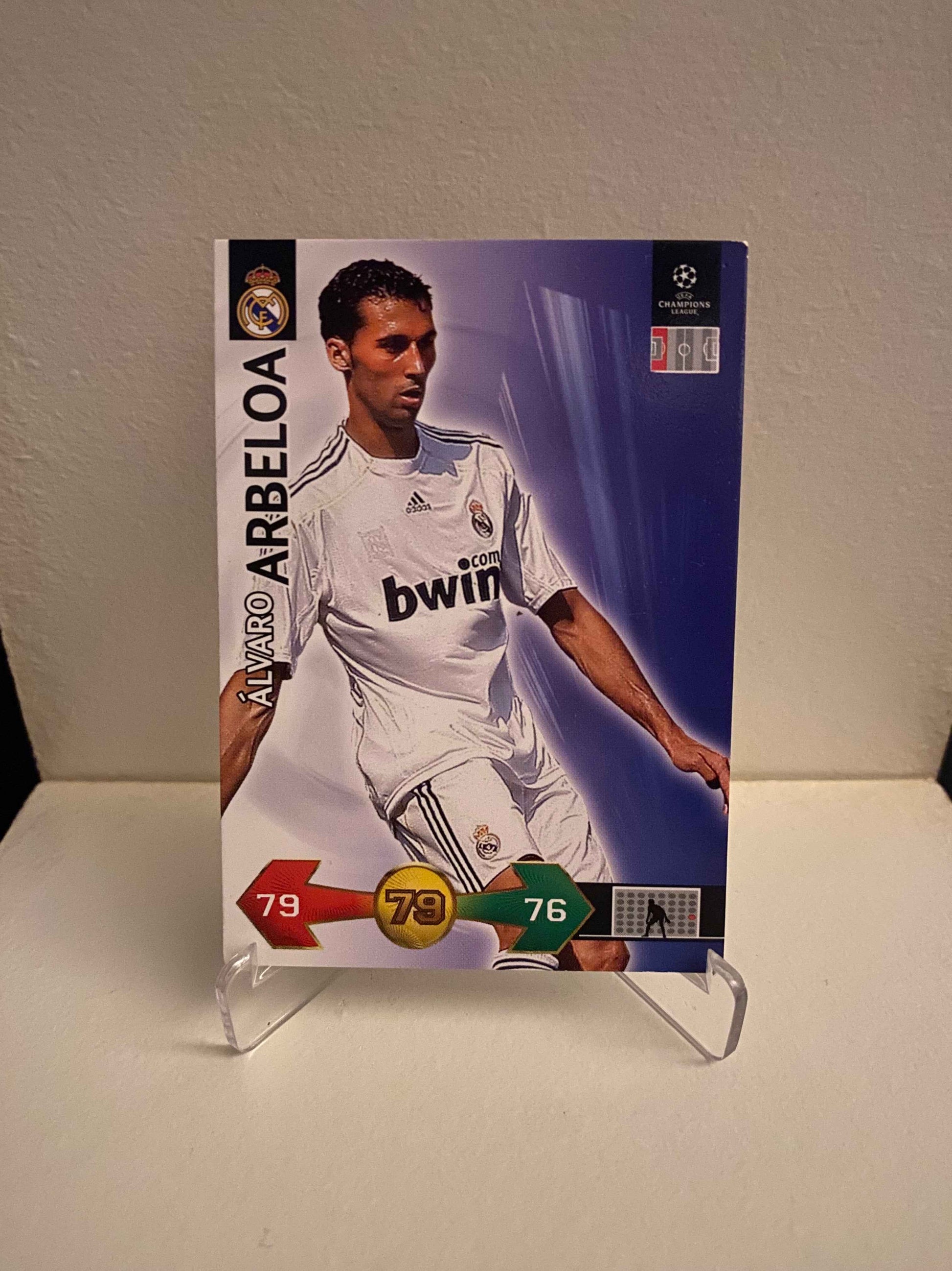 Panini UEFA Champions League 2009/2010 - Real Madrid Alvaro Arbeloa