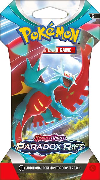 Pokémon Scarlet & Violet Paradox Rift Sleeved Booster Pack/Pakke