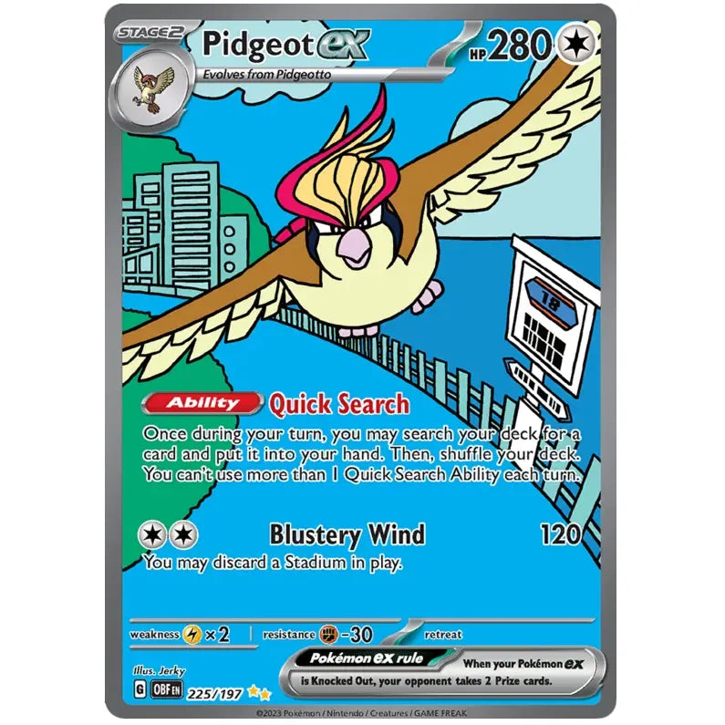 Pokemon Booster Pack -  Scarlet & Violet Obsidian Flames