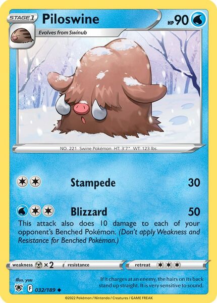 Piloswine (32/189)