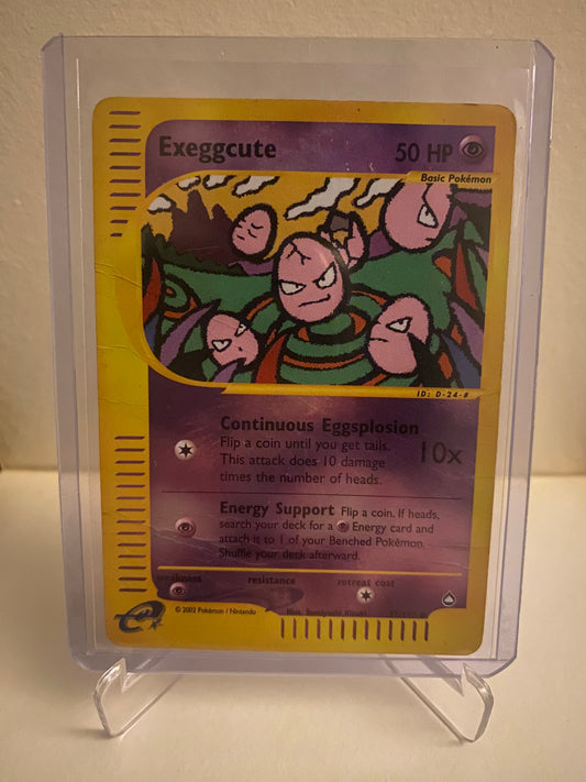 Pokemon Aquapolis Exeggcute Reverse Holofoil (77/147)