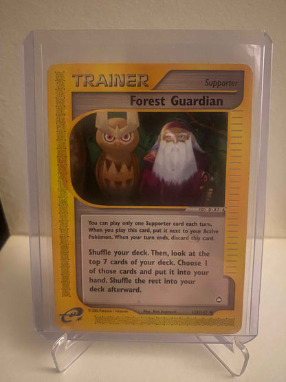 Pokemon kort Aquapolis - Forest Guardian (123/147) - Pokedexet