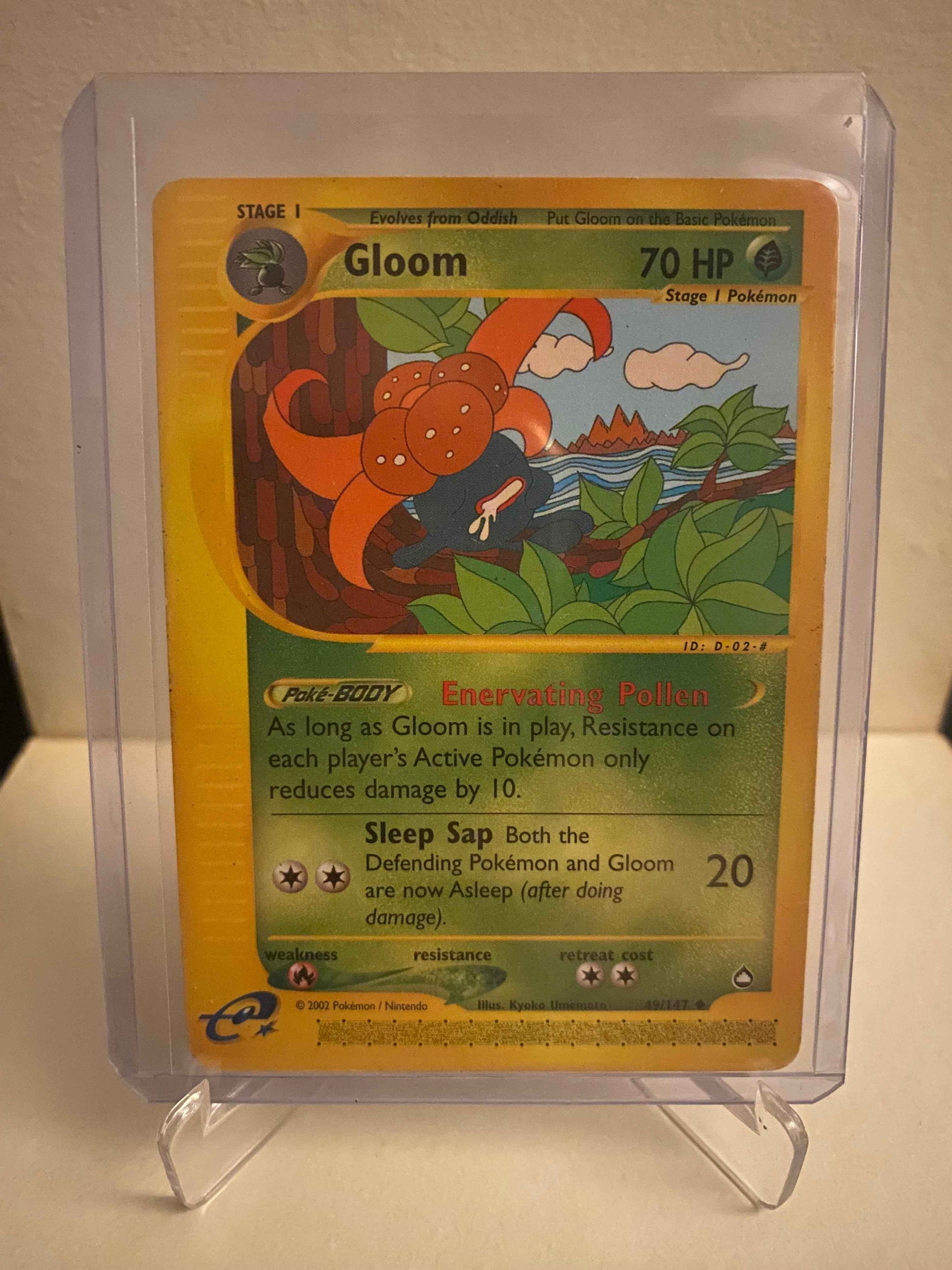 Pokemon kort Aquapolis - Gloom (49/147) - Pokedexet