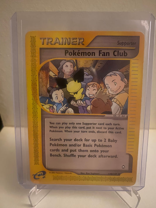 Pokemon Aquapolis Pokemon Fan Club (130/147)